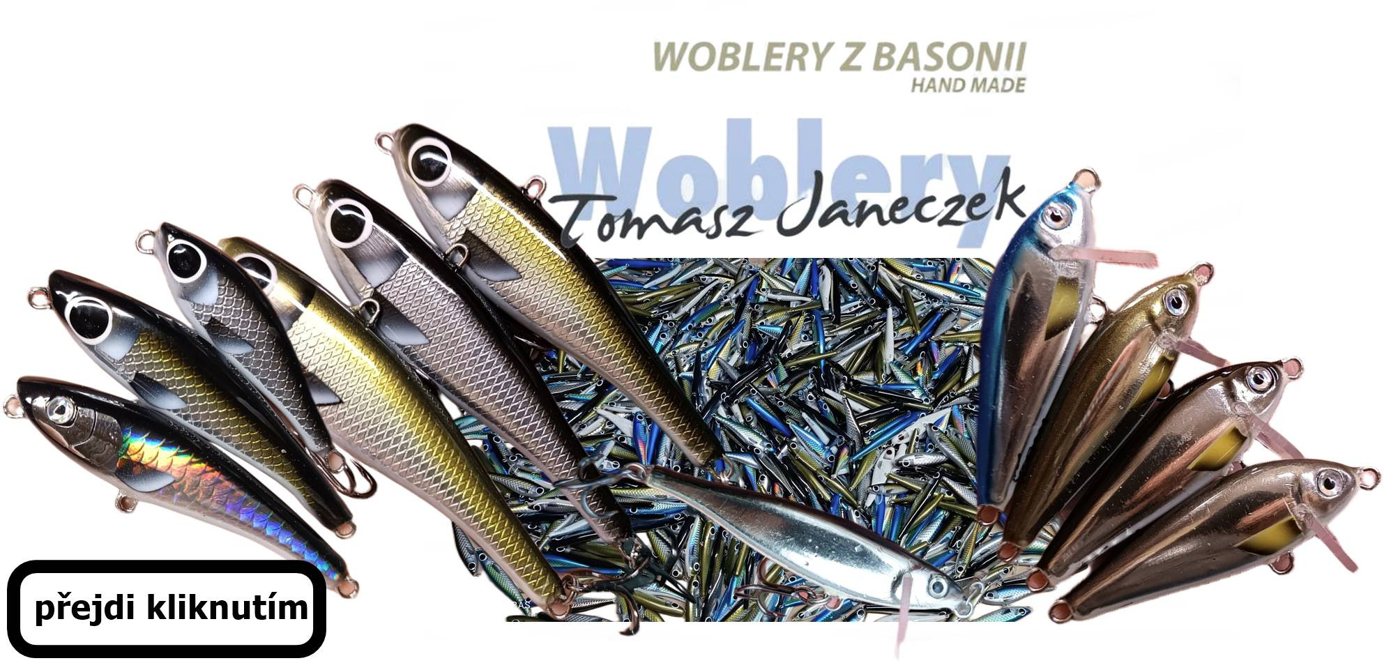 Nové woblery z Basonii od Tomasze Janeczka na boleny